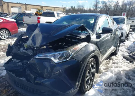 2018 Toyota C-Hr Xle z USA, uszkodzony, nr VIN JTNKHMBX6J1005942